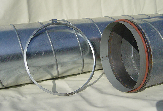 Pita joint duct (for long-distance suction and exhaust)